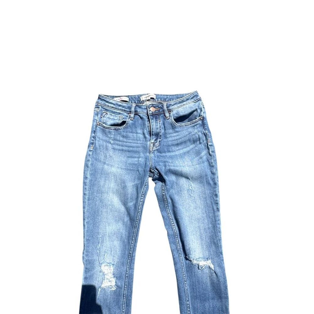Vigoss Jagger Women's Skinny Jeans Size 28 Blue Distressed High-Rise - Picture 5 of 8